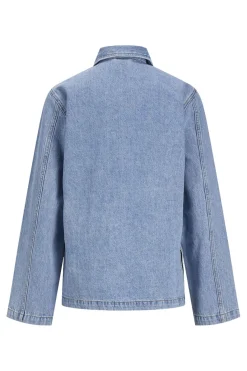 Jxela Worker Denim Jacket Overtøj & Jakker