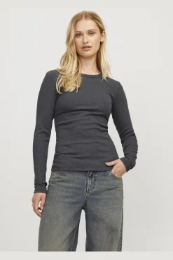 Jjxx Bluser & Skjorter<Jxfreya Str Ls Rib Tee