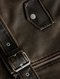 Online Jxfrida Washed Biker Jkt Sn Overtøj & Jakker