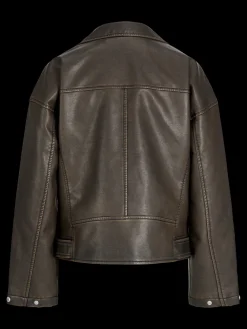 Online Jxfrida Washed Biker Jkt Sn Overtøj & Jakker