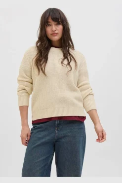 Best Jxglobal Crew Neck Knit Strik|Bluser & Skjorter