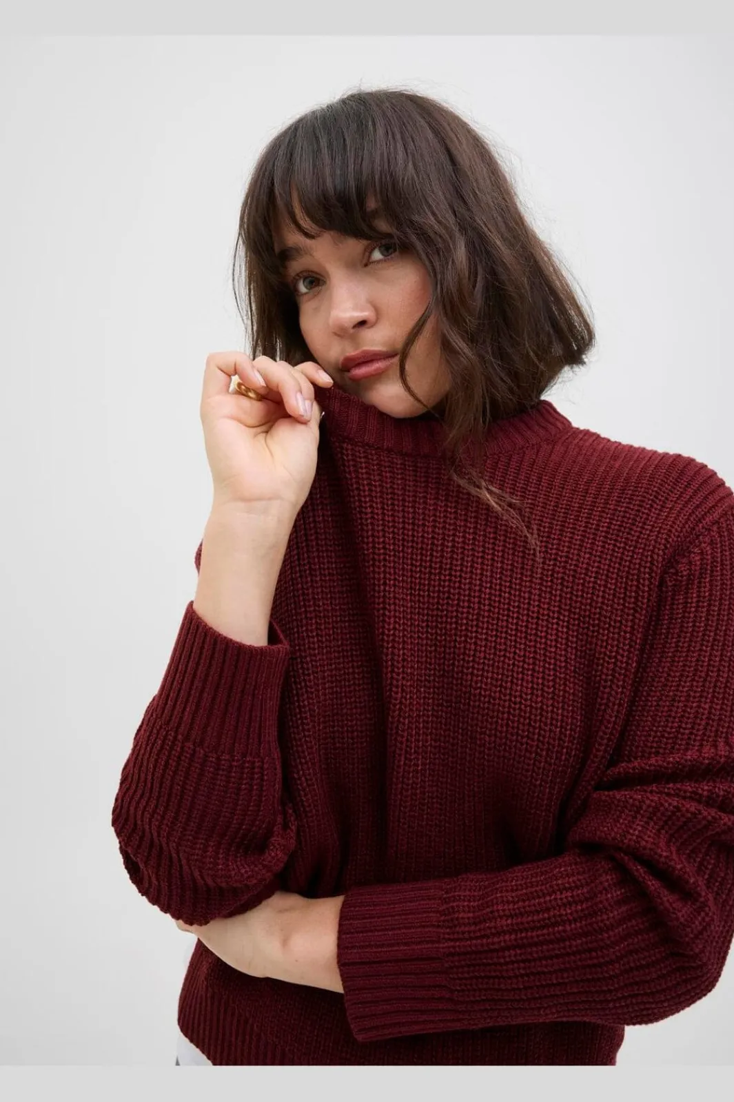 Clearance Jxglobal Crew Neck Knit Strik|Bluser & Skjorter
