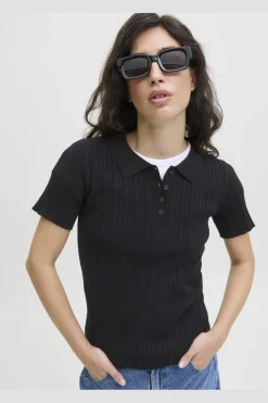 Jjxx T-Shirts & Toppe<Jxhadley Tight Ss Polo Knit