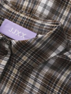 Jjxx Bluser & Skjorter|Ammevenligt Tøj<Jxhailey Bella Flannel Ls Shirt Ln