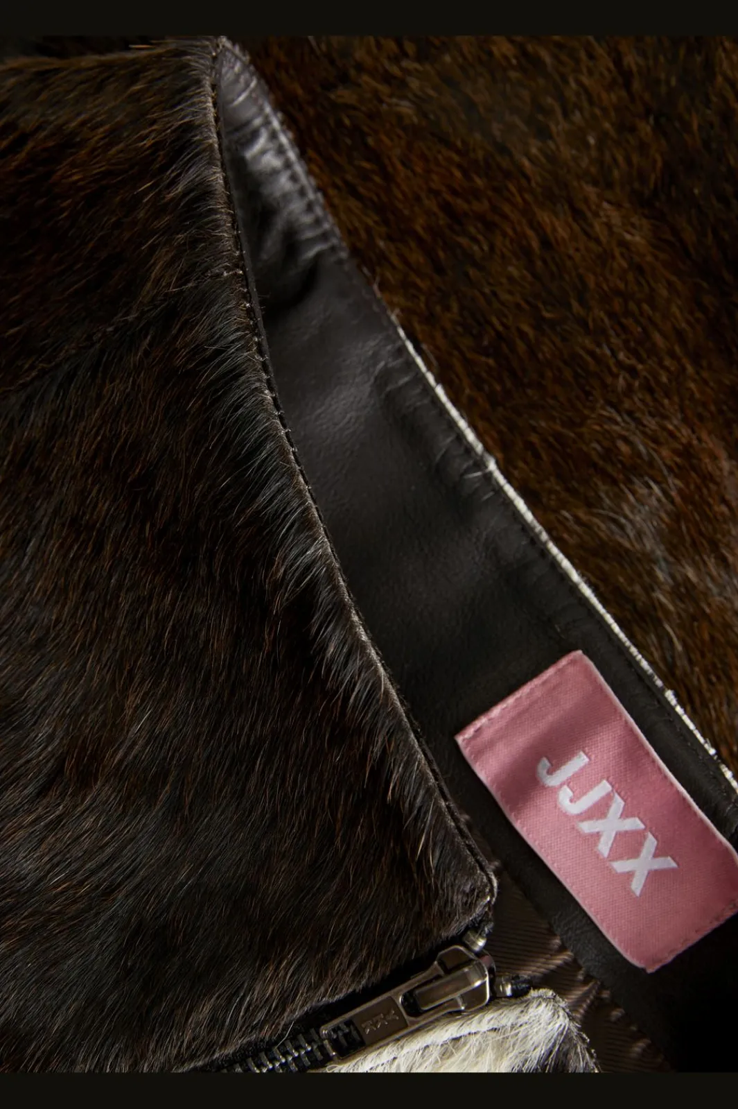 Jjxx Nederdele<Jxhannah Cow Leather Short Skirt