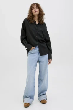 Best Jxjamie Breeze Summer Ls Shirt Sn Bluser & Skjorter|Ammevenligt Tøj