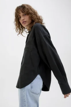 Best Jxjamie Breeze Summer Ls Shirt Sn Bluser & Skjorter|Ammevenligt Tøj