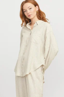Jjxx Bluser & Skjorter|Ammevenligt Tøj<Jxjamie Breeze Summer Ls Shirt Sn