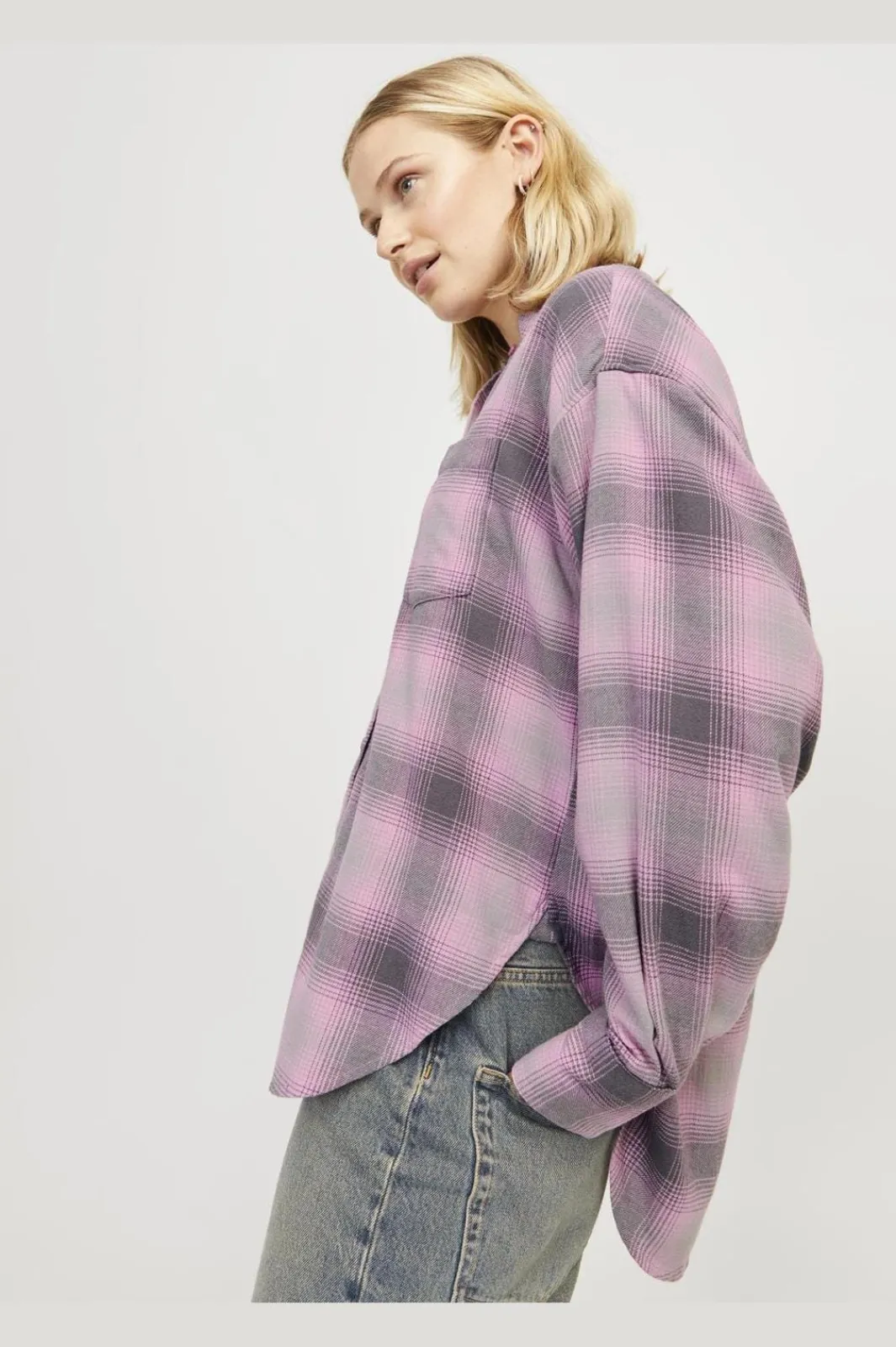 Discount Jxjamie Flannel Ls Shirt Bluser & Skjorter|Ammevenligt Tøj