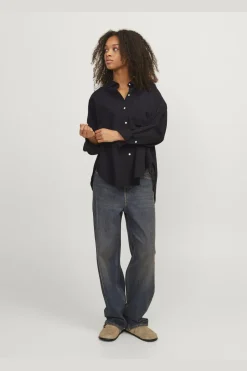 Jjxx Bluser & Skjorter<Jxjamie Ls Rlx Linen Blend Shirt Sn
