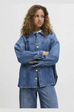 Jjxx Bluser & Skjorter<Jxjamila Ls Denim Overshirt R282 Ln