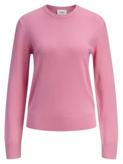Jxlayla Comfy Ls Crew Neck Knit Ln Strik|Bluser & Skjorter