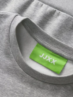 Jjxx Sweatsæt & Comfy Wear|Bluser & Skjorter<Jxmerle Rlx Short Ls Crew Swt Ln