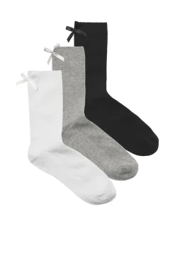 Jjxx Strømper & Strømpebukser<Jxmimi 3-Pack Basic Ribbon Sock Acc