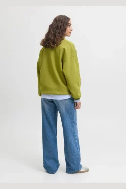 Jjxx Sweatsæt & Comfy Wear|Bluser & Skjorter<Jxpaloma Loose Ls Polo Swt Ln
