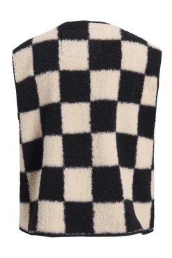 Jjxx Veste<Jxvera Check Teddy Vest