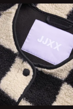 Jjxx Veste<Jxvera Check Teddy Vest