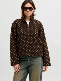 Best Jxvera Half Zip Teddy Jacket Overtøj & Jakker
