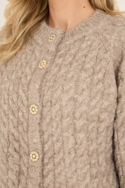 Sale Kabba Knit Cardigan AV6022 Cardigans|Ammevenligt Tøj