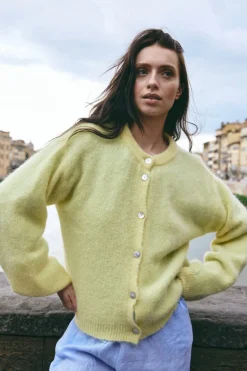 Discount Kae Knit Cardigan 12940084 Cardigans|Ammevenligt Tøj