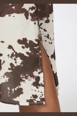 Online Kamran Cow Print Dress 166092 Kjoler