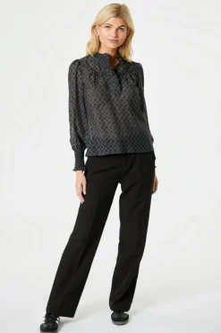 Outlet Karia Illusion Blouse Bluser & Skjorter