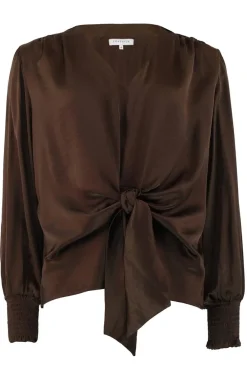 Continue Bluser & Skjorter<Karina Satin Wrap 14974