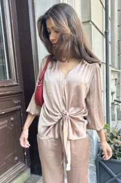 Best Karina Satin Wrap 14974 Bluser & Skjorter