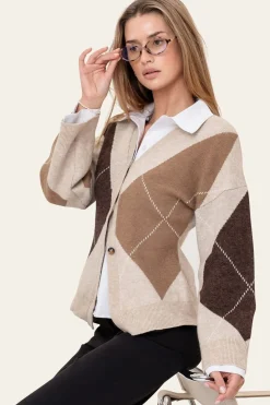 Discount Karmaic Fitted Cardigan H081 Cardigans