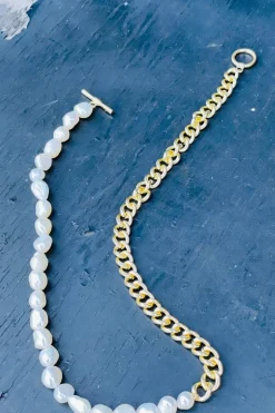 Clearance Kæde Perler & Forgyldt Halskæder