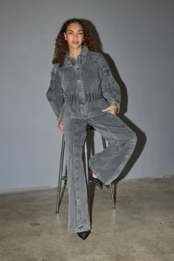 Best Kellancc Denim Jacket 40032 Sæt 🛍️|Overtøj & Jakker