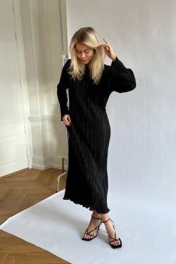 BYIC Kjoler<Kellyic Long Plissé Dress A23287
