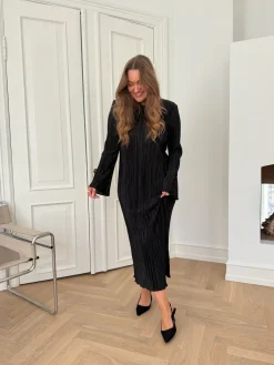 BYIC Kjoler<Kellyic Long Plissé Dress A23287