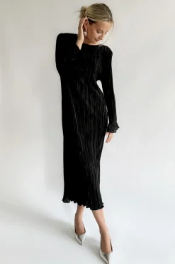 BYIC Kjoler<Kellyic Long Plissé Dress A23287