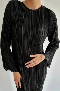 BYIC Kjoler<Kellyic Long Plissé Dress A23287