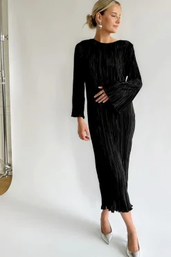 BYIC Kjoler<Kellyic Long Plissé Dress A23287