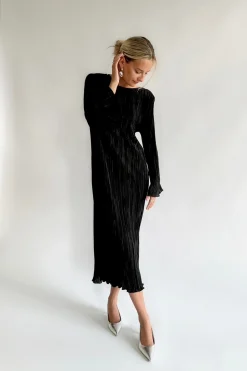 BYIC Kjoler<Kellyic Long Plissé Dress A23287