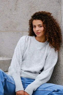 Neo Noir Bluser & Skjorter<Kelsey Knit Blouse 164539