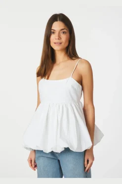 Neo Noir T-Shirts & Toppe<Khloe C Poplin Top 165515
