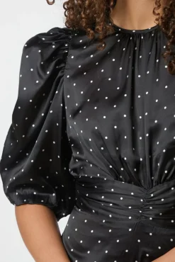 Neo Noir Kjoler<Kikka Dot Dress 166646