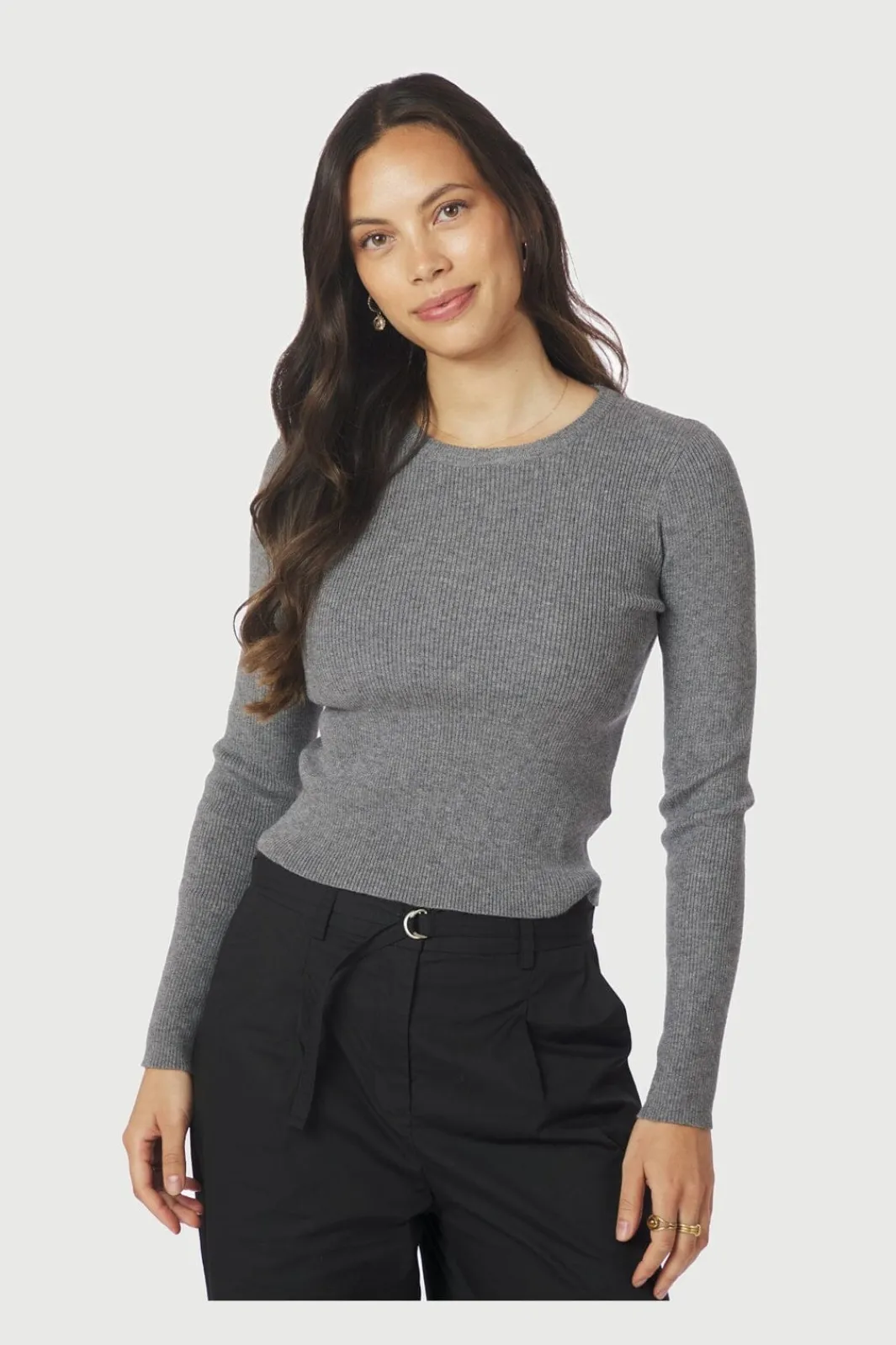 Neo Noir Bluser & Skjorter<Kirrera Knit Blouse 166614