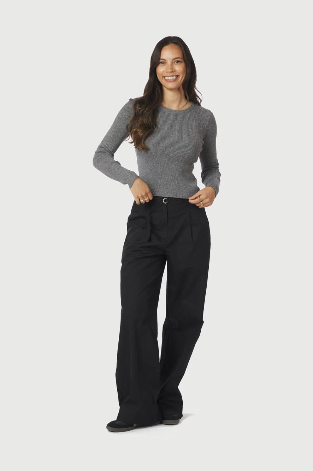 Neo Noir Bluser & Skjorter<Kirrera Knit Blouse 166614
