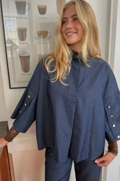 Continue Bluser & Skjorter<Klara Gold 15055
