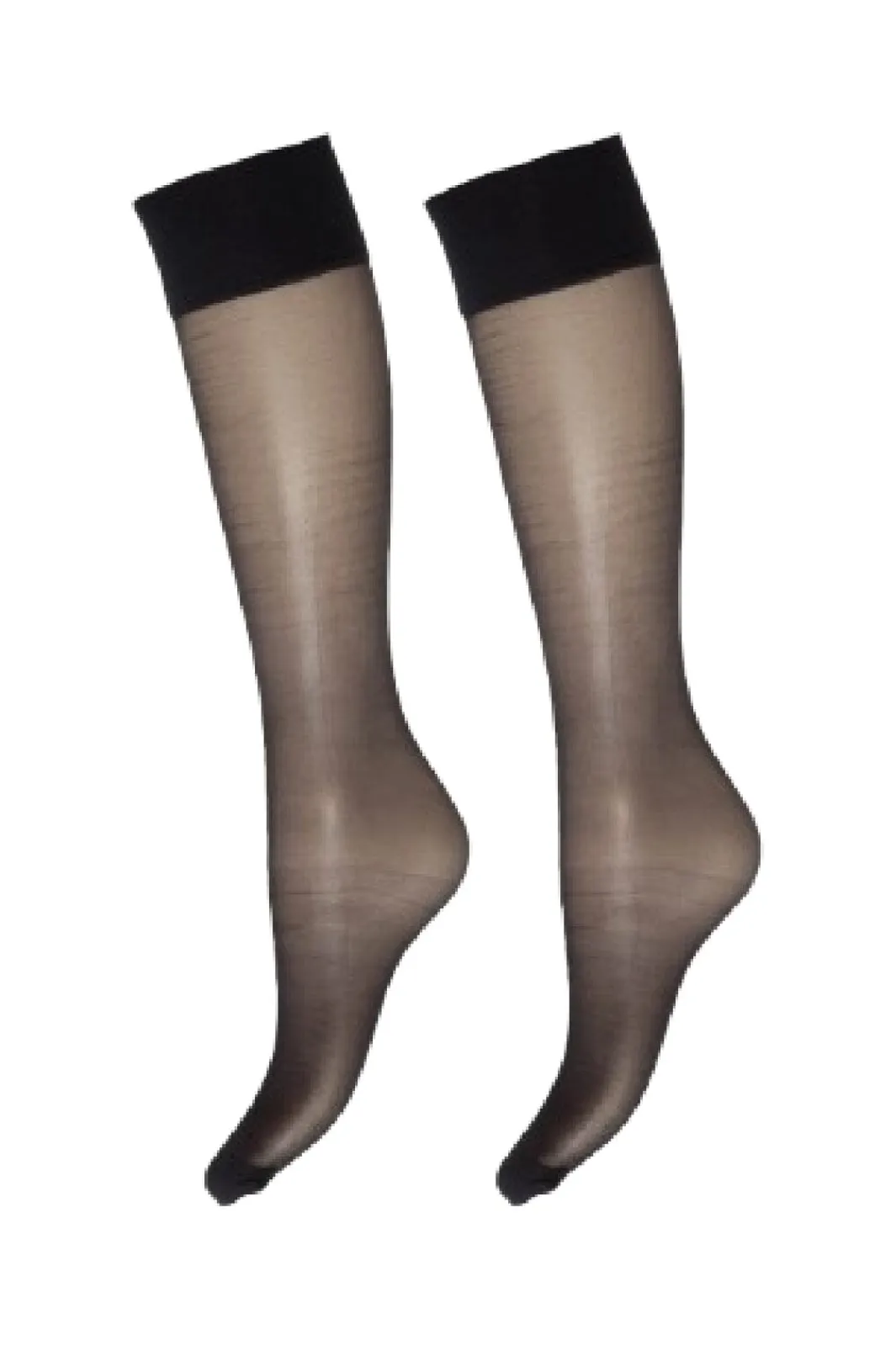 Hot Kneehigh Silklook 2Pk 20 46670-0 Strømper & Strømpebukser