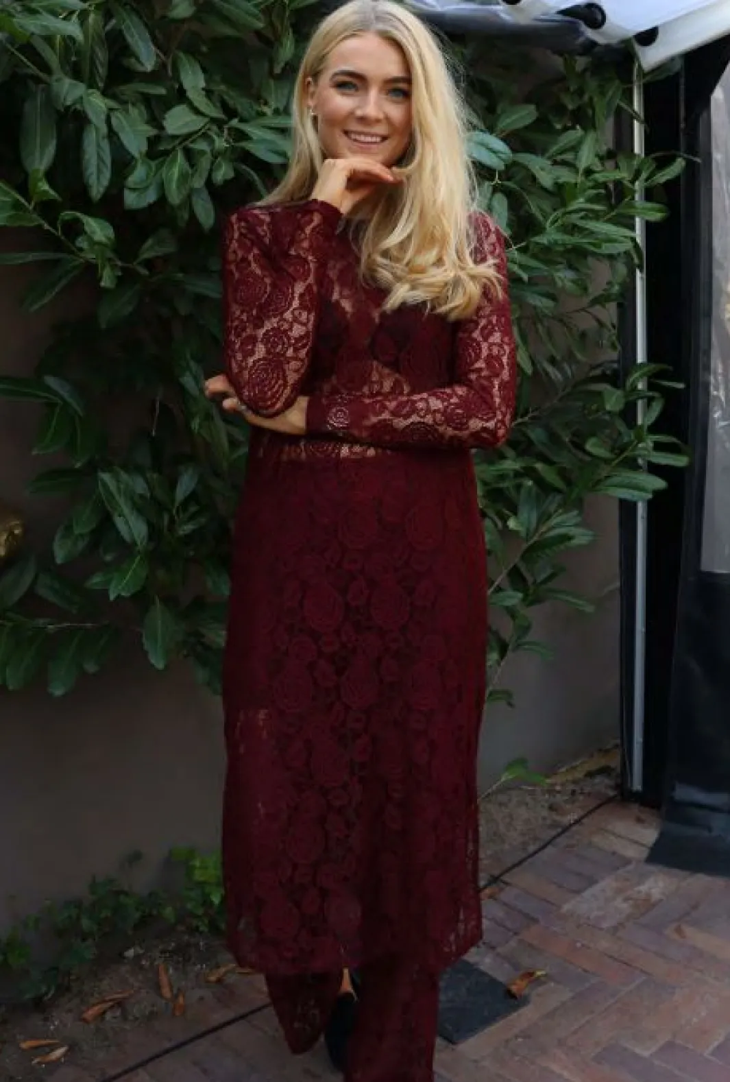 Liberte Kjoler<Lacy Ls Long Dress 22272