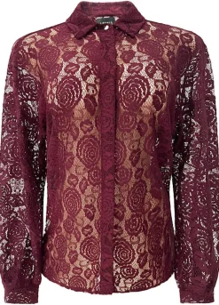 Liberte Sæt 🛍️|Bluser & Skjorter<Lacy Ls Shirt 22270