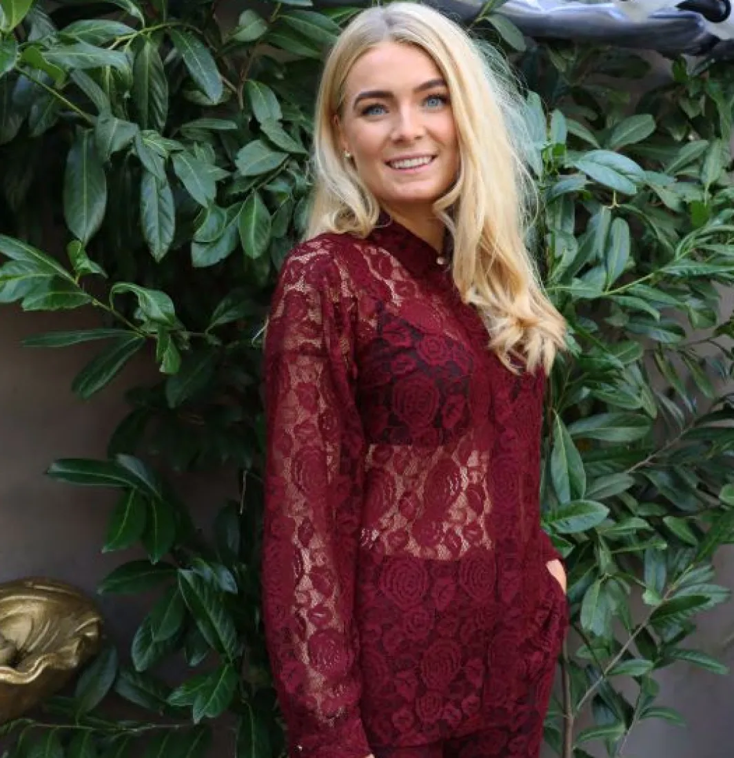 Liberte Sæt 🛍️|Bluser & Skjorter<Lacy Ls Shirt 22270