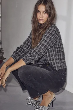 Haute L'Amitié Bukser, Jeans & Leggings<Lami Crop String Tie Jeans HL10064
