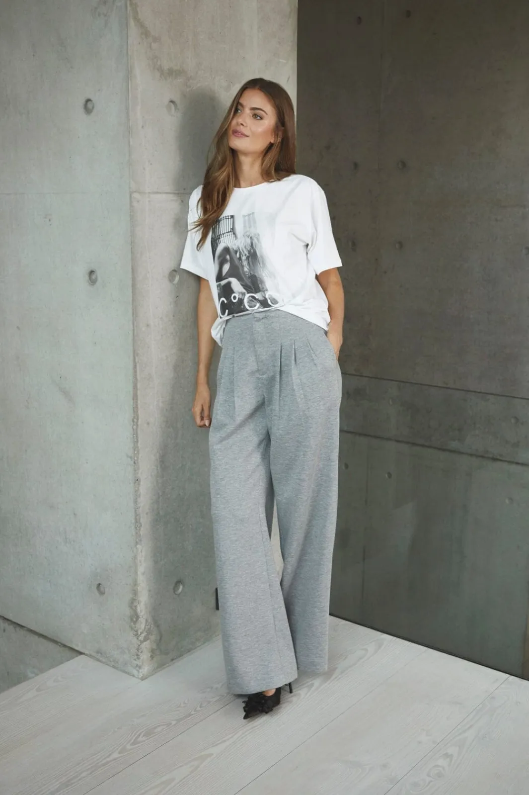 Co´Couture Sæt 🛍️|Bukser, Jeans & Leggings<Lancecc Pleat Sweatpant 41020