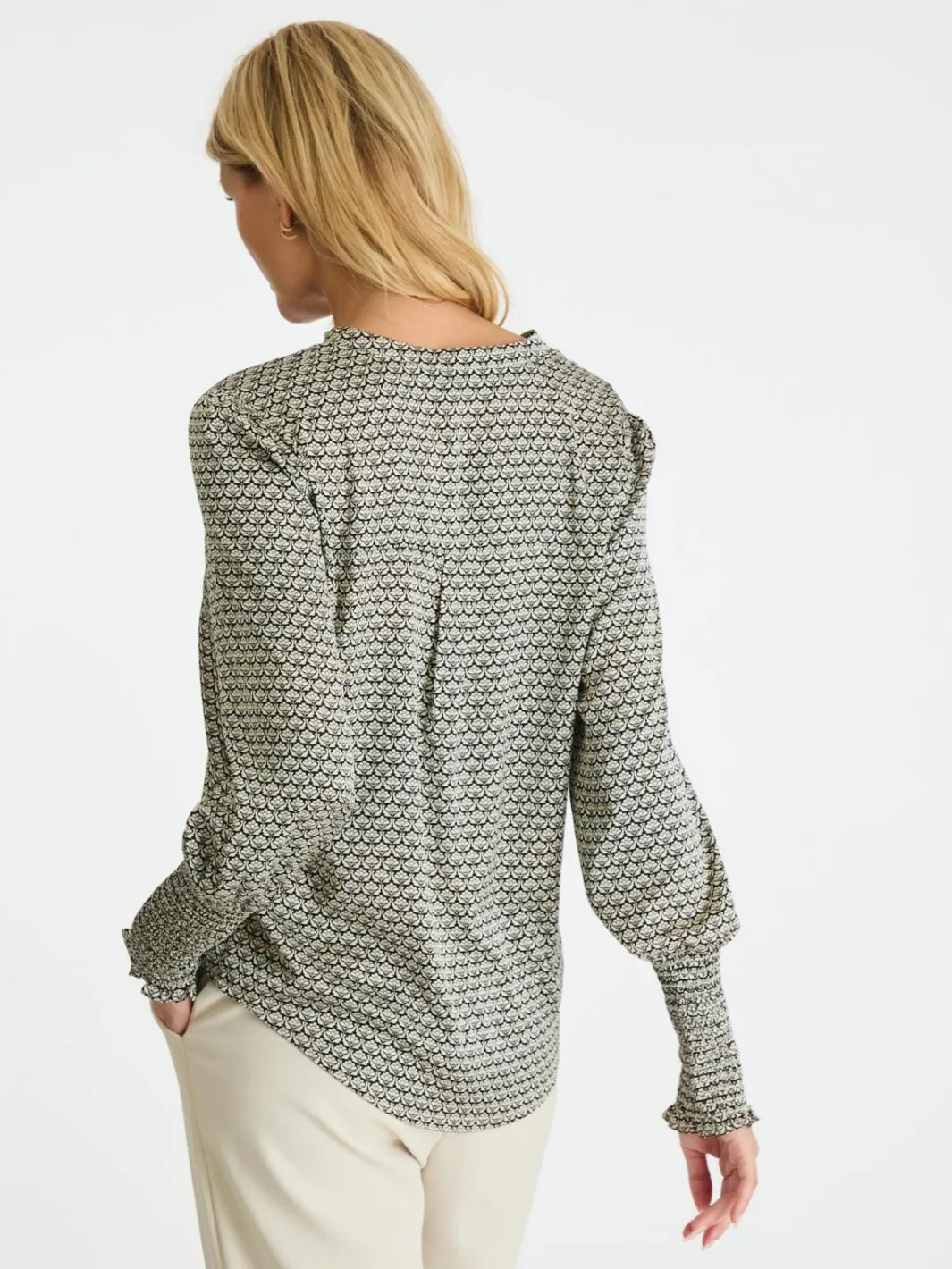 Neo Noir Bluser & Skjorter<Landa Graphic Pattern Blouse